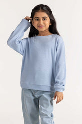 Junior Girl Ice Blue Sweatshirt JG-SW23-006